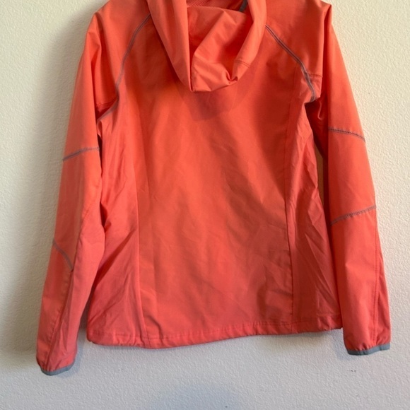 Columbia Jacket Women Medium Sweet
As Softshell Hoodie Pink Long Sleeve
Full Zip - Picture 2 of 8